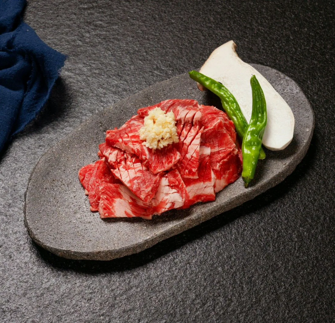 プレミアム 安東式 にんにくダレ 中落ちカルビ